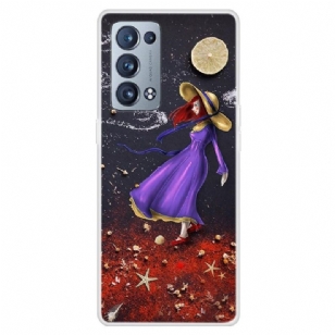 Coque Oppo Reno 6 Pro 5G Univers enchanté