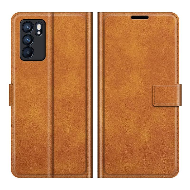 Housse Oppo Reno 6 Pro 5G portefeuille style cuir