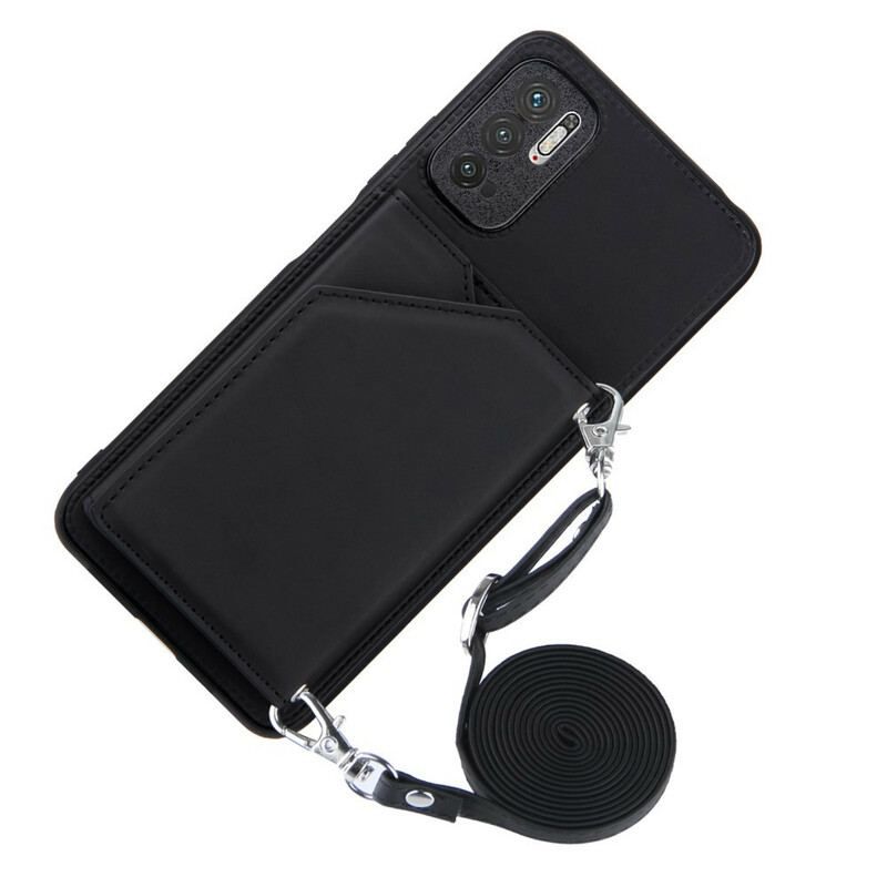 Coque Xiaomi Redmi Note 10 5G / Poco M3 Pro 5G Bandoulière Porte-cartes