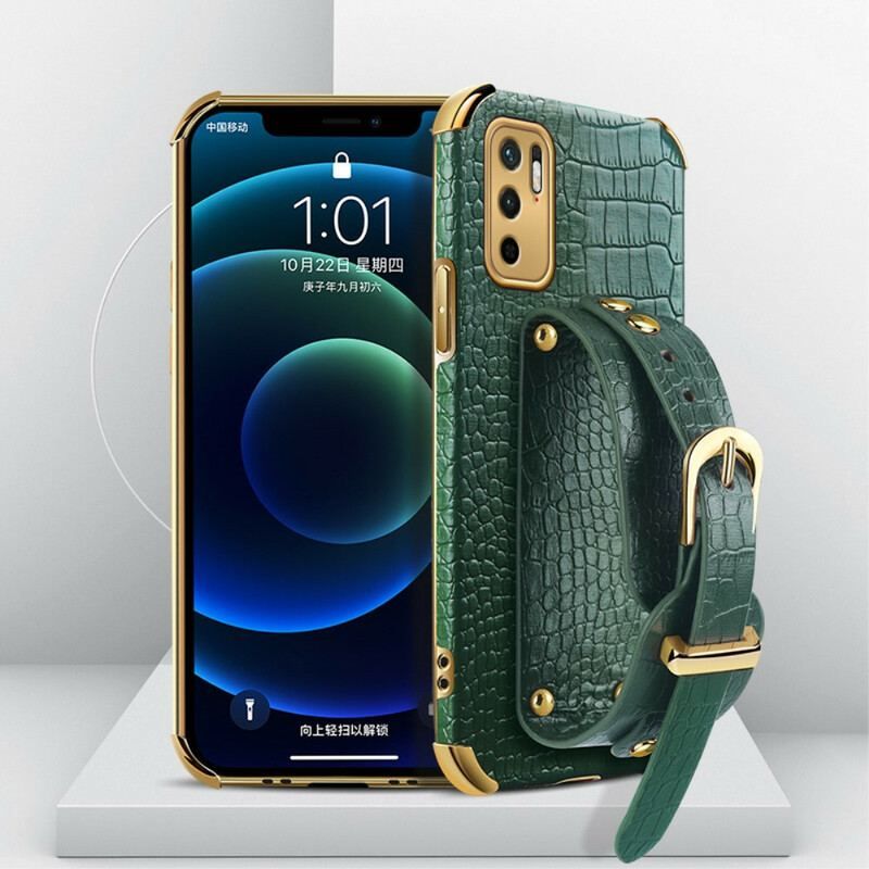 Coque Xiaomi Redmi Note 10 5G / Poco M3 Pro 5G Croco Bracelet