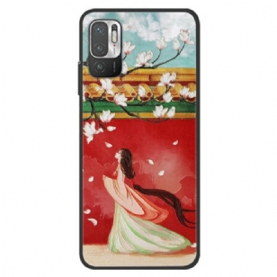 Coque Xiaomi Redmi Note 10 5G / Poco M3 Pro 5G Femme à Fleurs