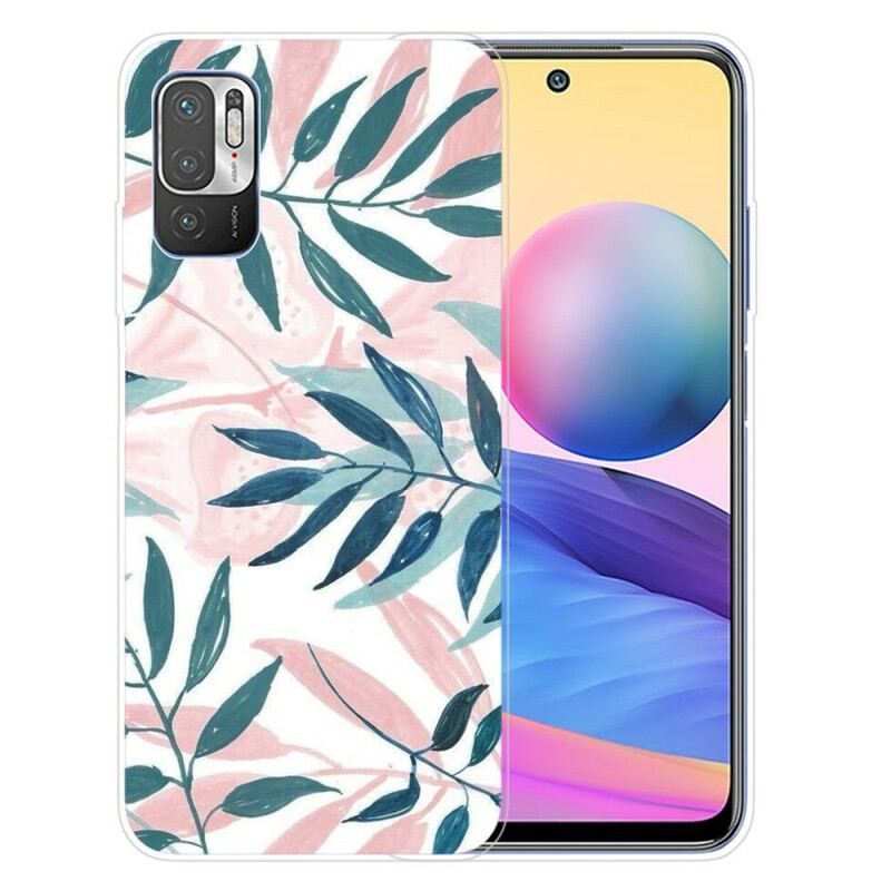 Coque Xiaomi Redmi Note 10 5G / Poco M3 Pro 5G Feuilles