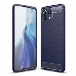 Coque Xiaomi Redmi Note 10 5G / Poco M3 Pro 5G Fibre Carbone Brossée