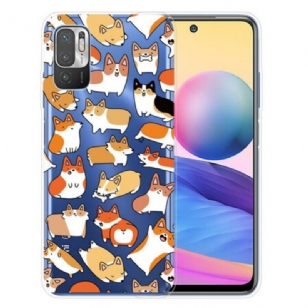 Coque Xiaomi Redmi Note 10 5G / Poco M3 Pro 5G Multiples Chiens