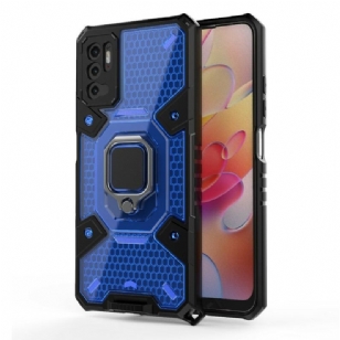 Coque Xiaomi Redmi Note 10 5G / Poco M3 Pro 5G Nid d'Abeille avec Anneau