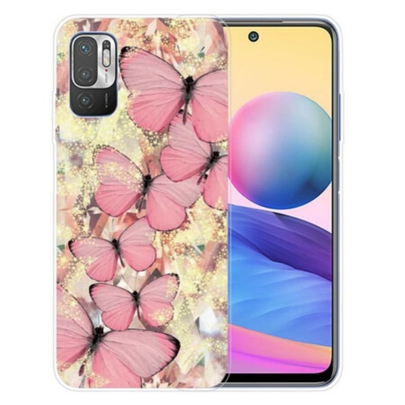 Coque Xiaomi Redmi Note 10 5G / Poco M3 Pro 5G Papillons Royaux