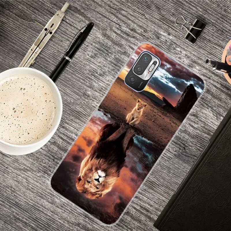 Coque Xiaomi Redmi Note 10 5G / Poco M3 Pro 5G Rêve de Chaton