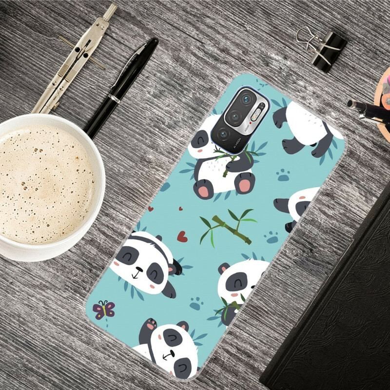 Coque Xiaomi Redmi Note 10 5G / Poco M3 Pro 5G Tas de Pandas