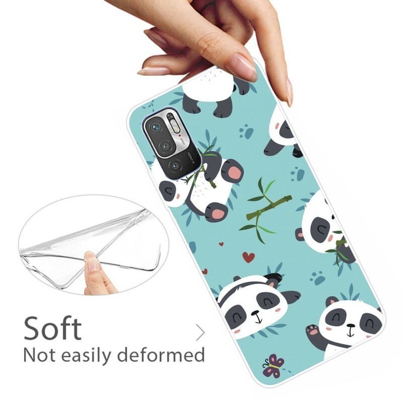 Coque Xiaomi Redmi Note 10 5G / Poco M3 Pro 5G Tas de Pandas