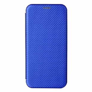 Flip Cover Xiaomi Redmi Note 10 5G / Poco M3 Pro 5G Fibre Carbone Coloré