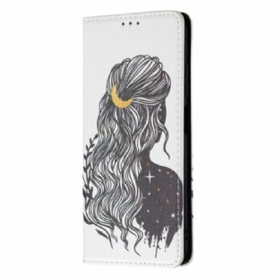 Flip Cover Xiaomi Redmi Note 10 5G / Poco M3 Pro 5G Jolie Chevelure