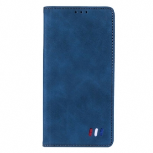 Flip Cover Xiaomi Redmi Note 10 5G / Poco M3 Pro 5G Style Cuir Tricolore