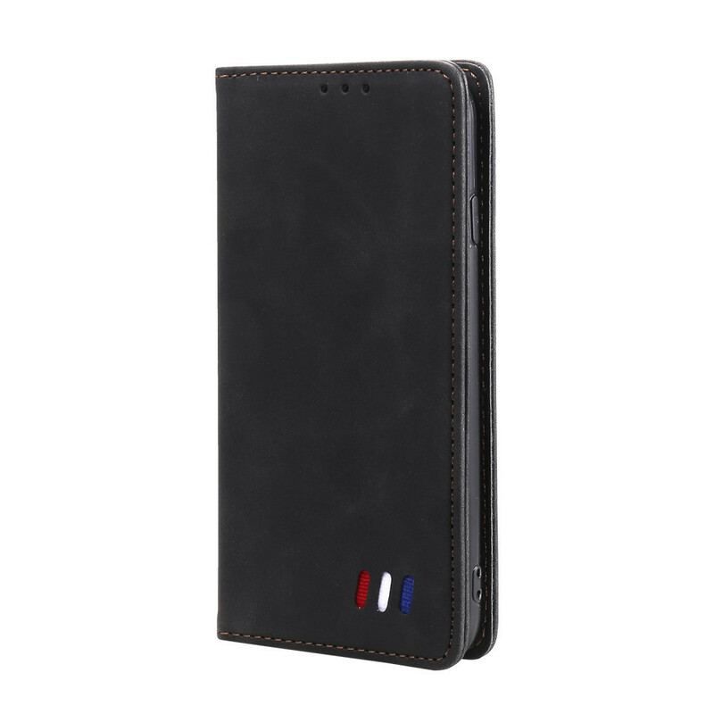 Flip Cover Xiaomi Redmi Note 10 5G / Poco M3 Pro 5G Style Cuir Tricolore