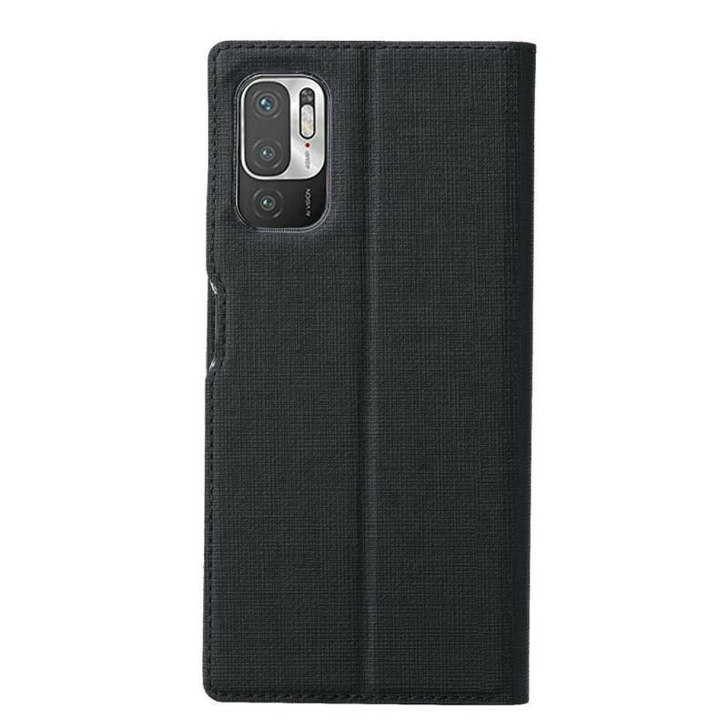 Flip Cover Xiaomi Redmi Note 10 5G / Poco M3 Pro 5G Texturée VILI DMX