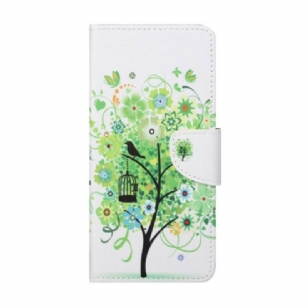 Housse Xiaomi Redmi Note 10 5G / Poco M3 Pro 5G Arbre Feuillage Vert