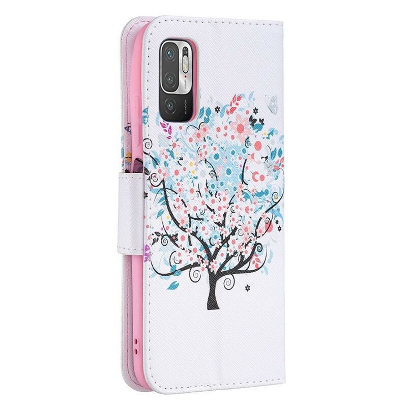 Housse Xiaomi Redmi Note 10 5G / Poco M3 Pro 5G Flowered Tree