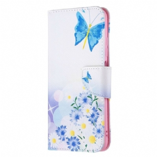 Housse Xiaomi Redmi Note 10 5G / Poco M3 Pro 5G Papillons et Fleurs