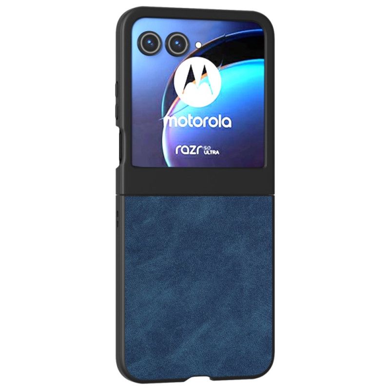 Coque Motorola Razr 50 5G Effet Cuir ABEEL