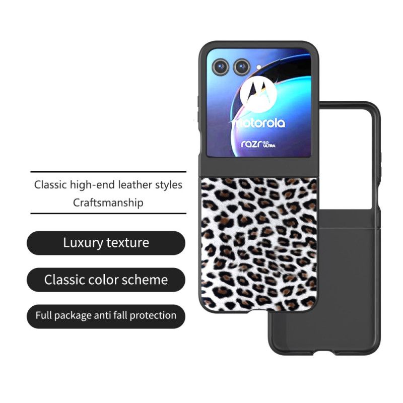 Coque Motorola Razr 50 5G Léopard