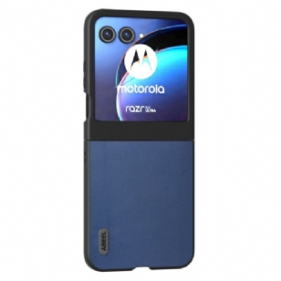 Coque Motorola Razr 50 5G Simili Cuir ABEEL