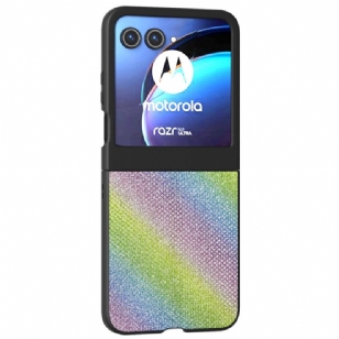 Coque Motorola Razr 50 5G Texture de Strass