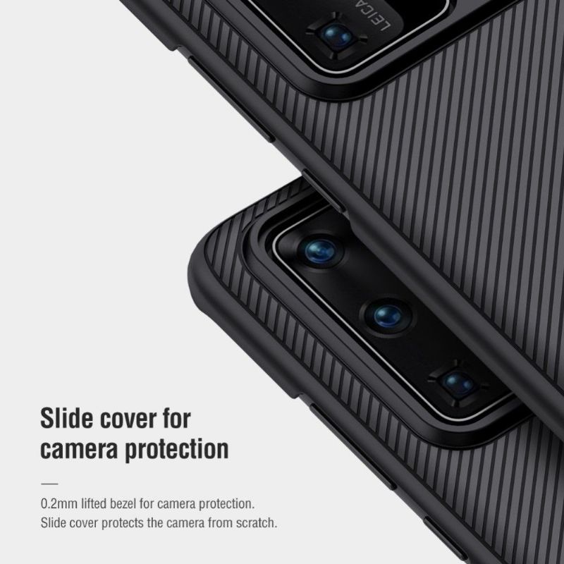 Coque Huawei P40 Pro avec cache objectif arrière