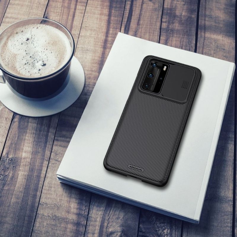 Coque Huawei P40 Pro avec cache objectif arrière