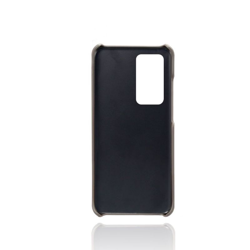 Coque Huawei P40 Pro Mélodie effet cuir porte cartes