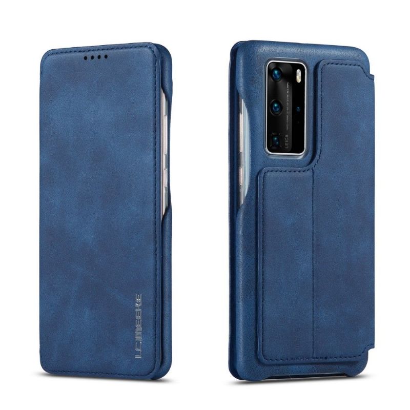 Housse avec rabat simili cuir pour Huawei P40 Pro