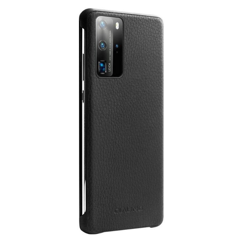 Housse Huawei P40 Pro en cuir avec rabat fenêtre