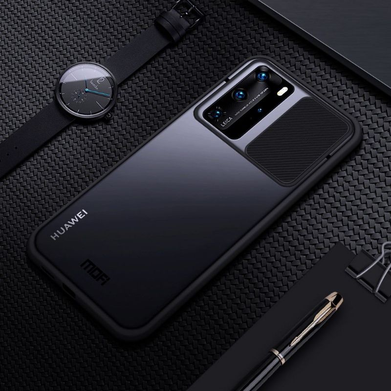 Huawei P40 Pro - Coque MOFI avec cache objectif arrière