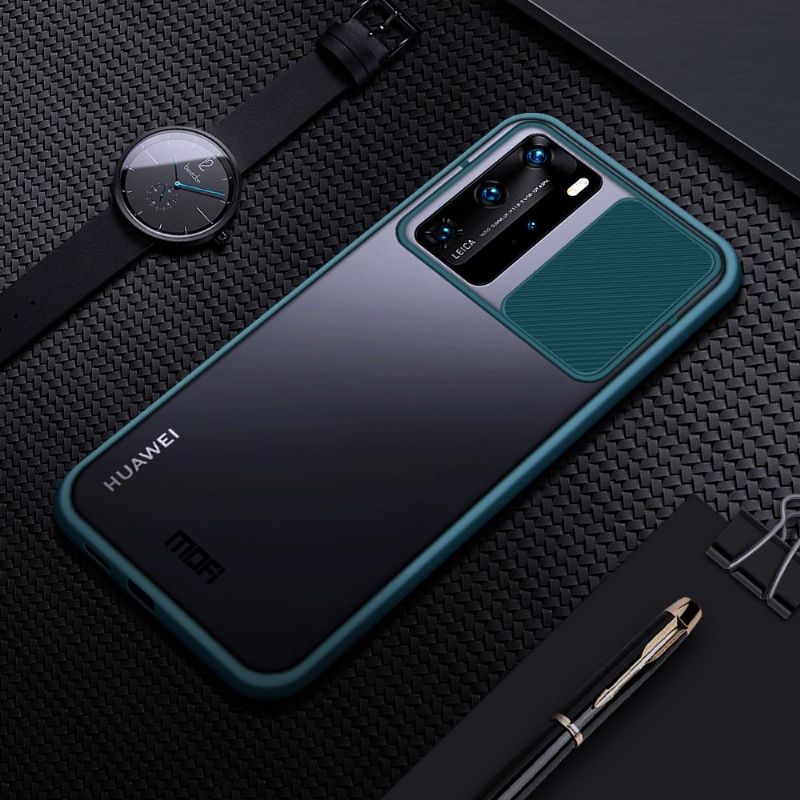 Huawei P40 Pro - Coque MOFI avec cache objectif arrière