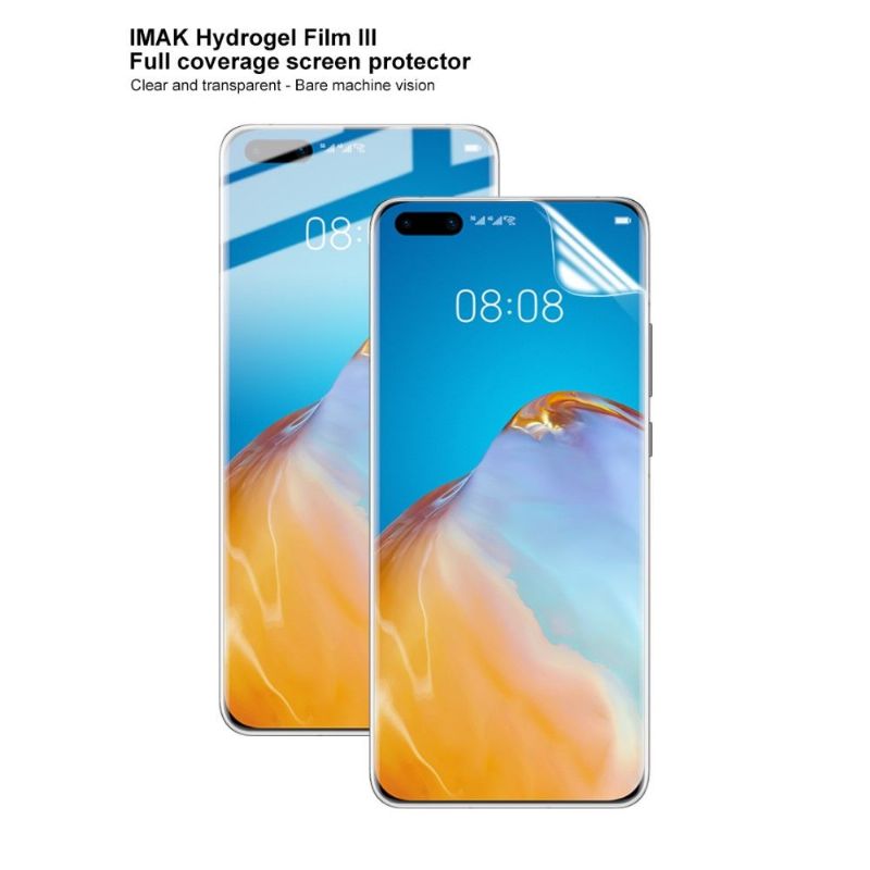 Protection d'écran Huawei P40 Pro en hydrogel - Pack de 2 films