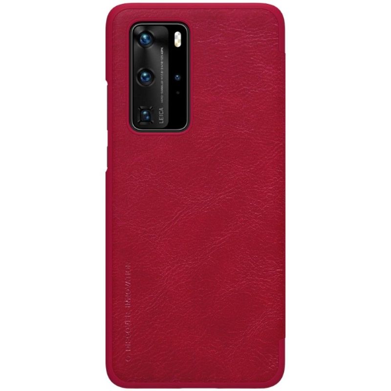 Qin Series - Housse Huawei P40 Pro imitation cuir