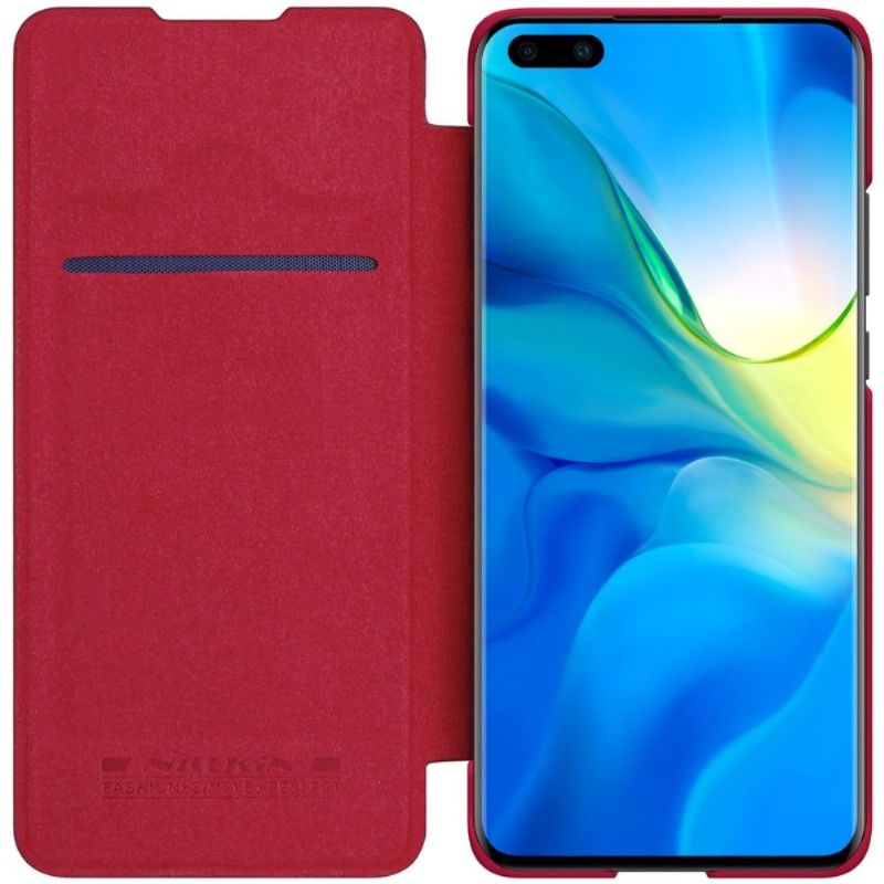 Qin Series - Housse Huawei P40 Pro imitation cuir