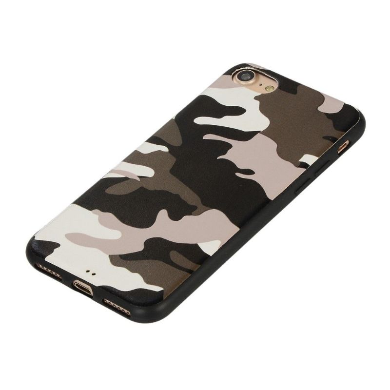 Coque iPhone SE / 8 / 7 camouflage militaire