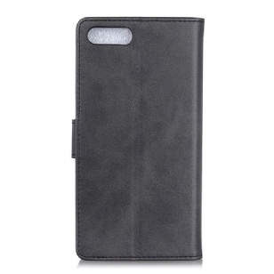 Housse iPhone SE 2 / 8 / 7 Marius effet cuir mat