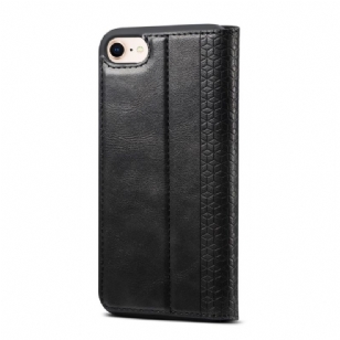 Housse iPhone SE / 8 / 7 Denior style cuir