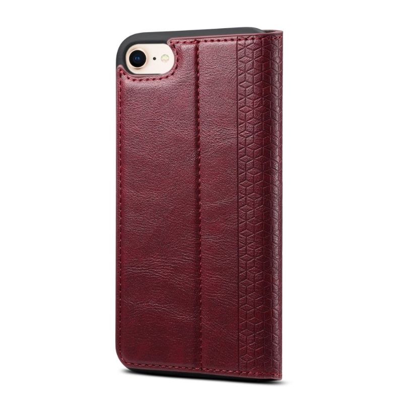 Housse iPhone SE / 8 / 7 Denior style cuir