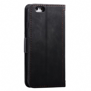 Housse portefeuille iPhone SE 2 / 8 / 7 Vintage Pocket