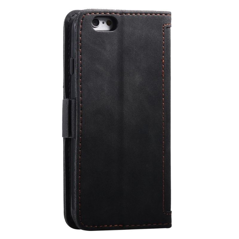 Housse portefeuille iPhone SE 2 / 8 / 7 Vintage Pocket