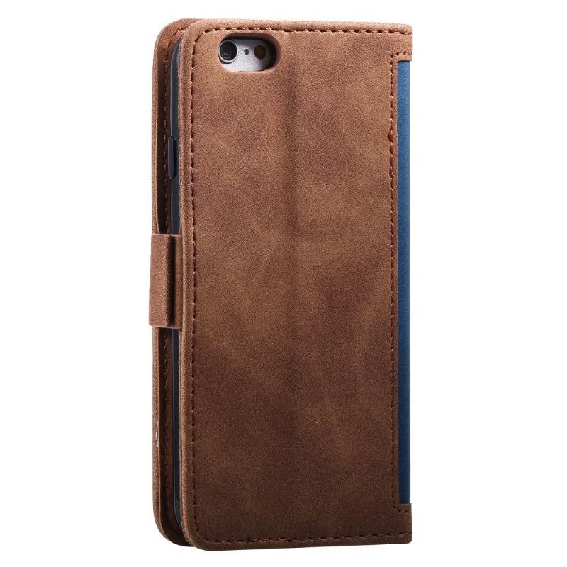 Housse portefeuille iPhone SE 2 / 8 / 7 Vintage Pocket