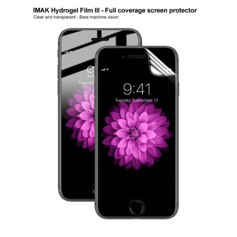 Protection d'écran iPhone SE 2 / 8 / 7 en hydrogel - 2 pièces