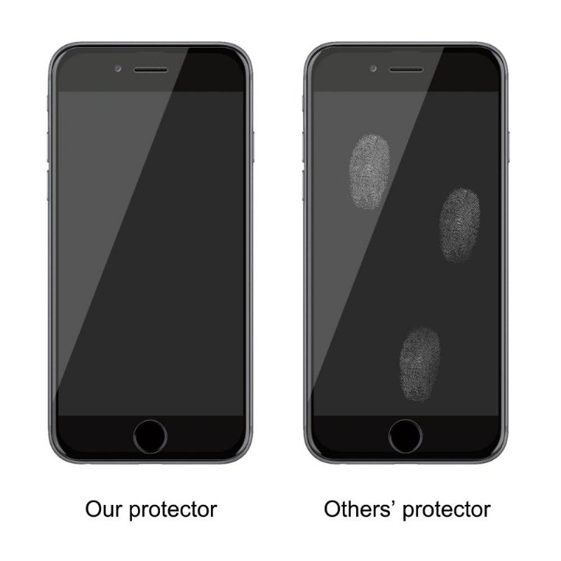 Protection d'écran iPhone SE / 8 / 7 en verre trempé anti-lumière bleue