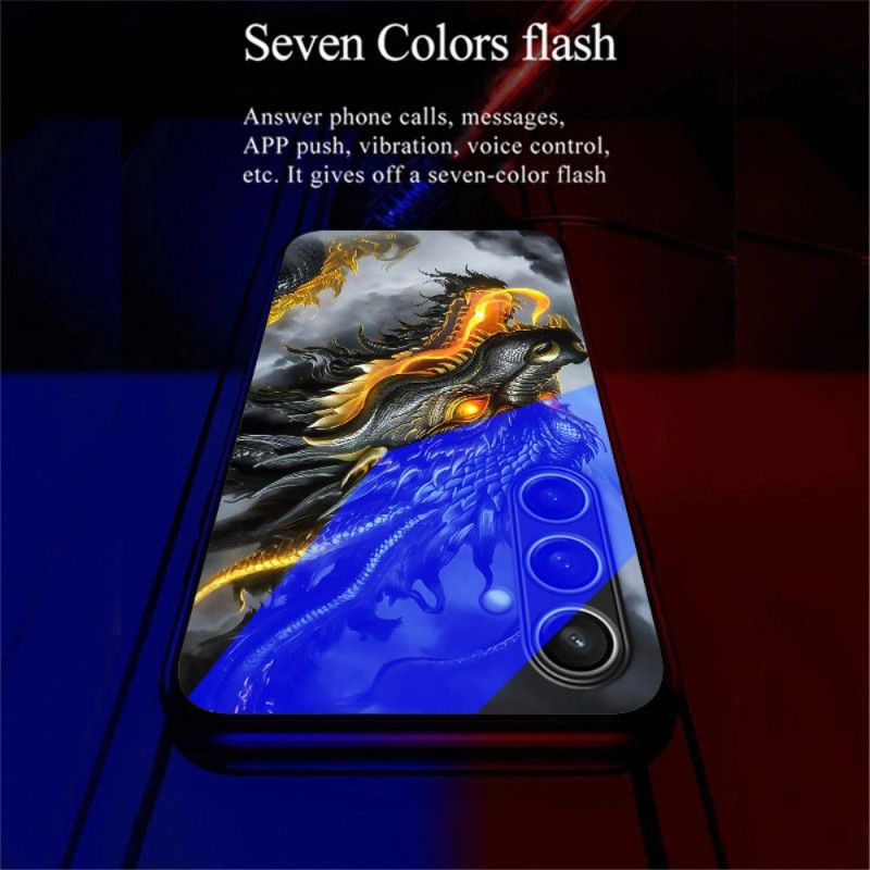 Coque Galaxy A16 4G / 5G Call Flash Series Dragon Noir