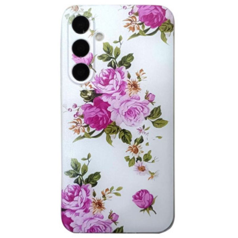 Coque Galaxy A16 4G / 5G Motif Floral Élégant