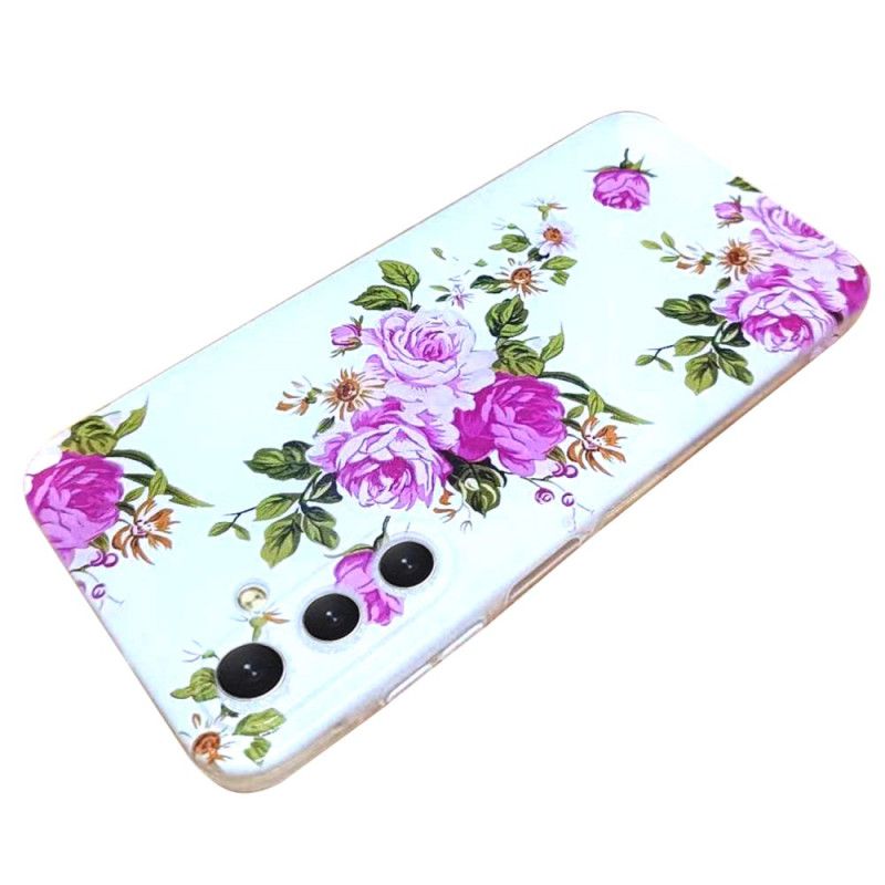 Coque Galaxy A16 4G / 5G Motif Floral Élégant