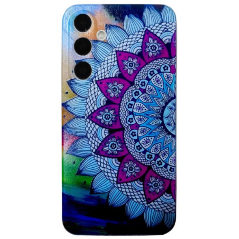 Coque Samsung Galaxy A16 4G / 5G Motif Fleur de Mandala