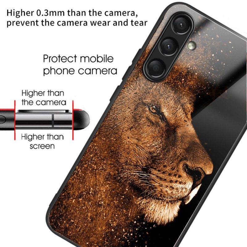 Coque Samsung Galaxy A16 4G / 5G Verre Trempé Lion