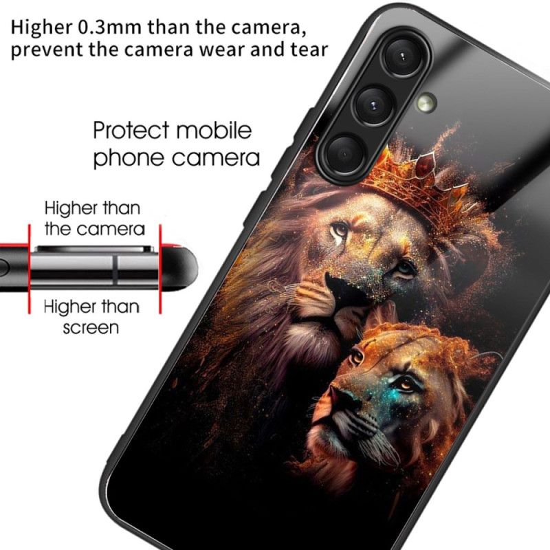 Coque Samsung Galaxy A16 4G / 5G Verre Trempé Lions